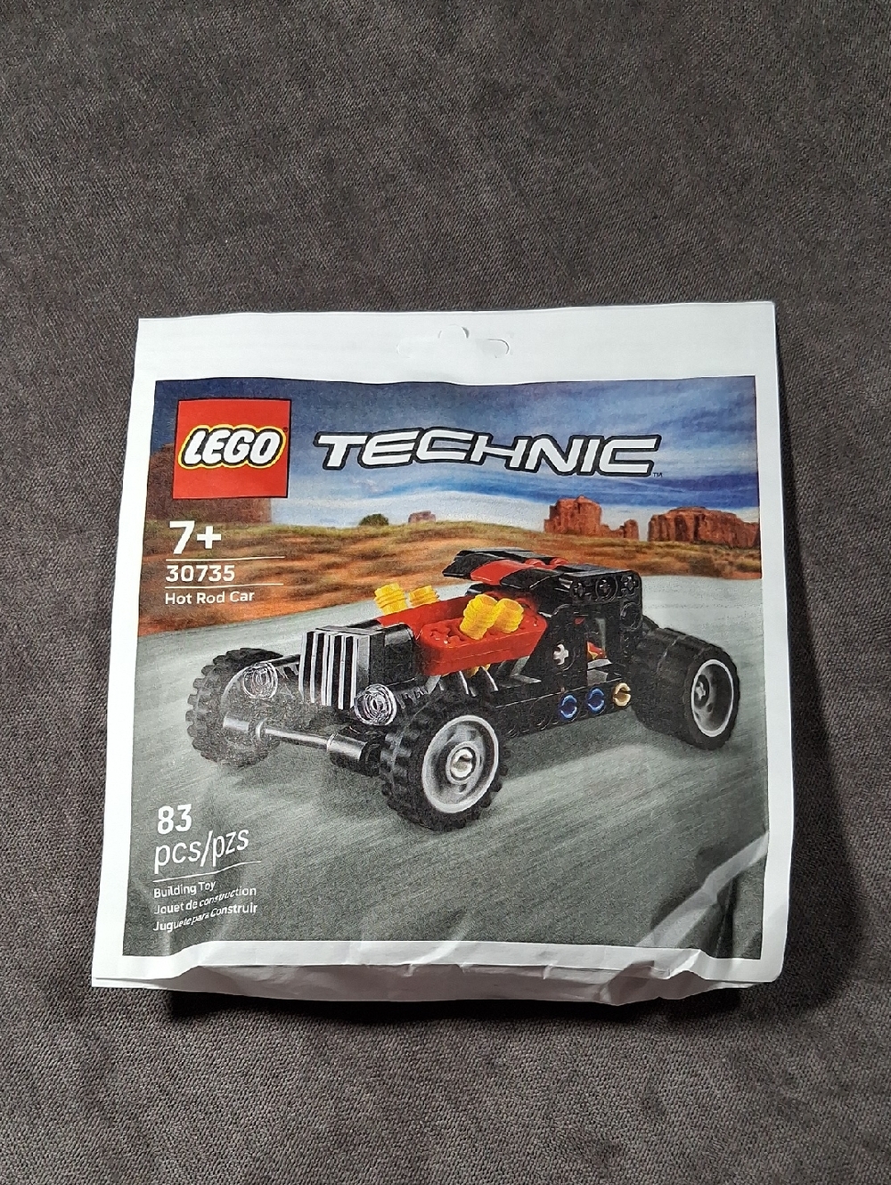 Lego Technic Hot Rod Car 30735 83 Pieces Age 7+ NEW